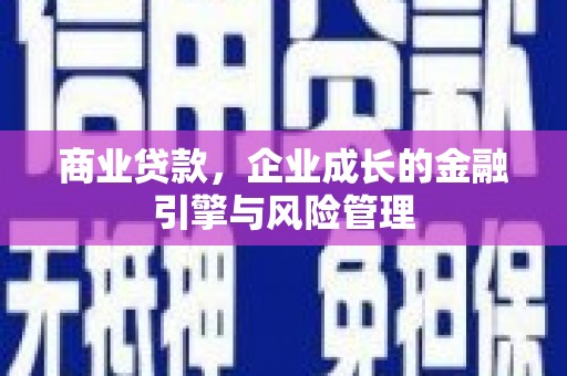 六甲商业贷款，企业成长的金融引擎与风险管理