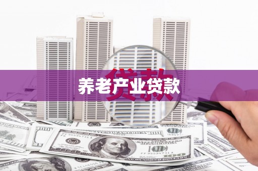 六甲养老产业贷款
