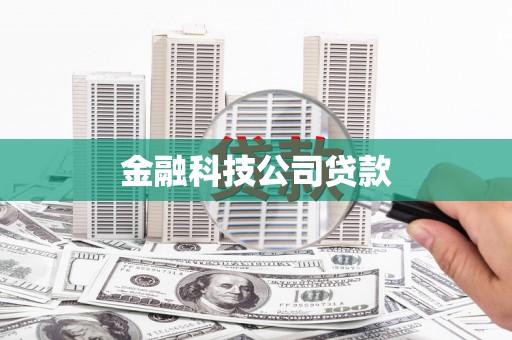 六甲金融科技公司贷款