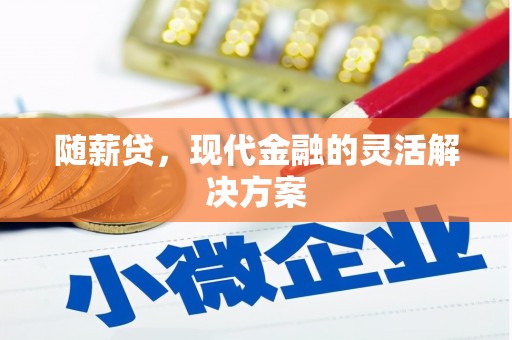 六甲随薪贷，现代金融的灵活解决方案