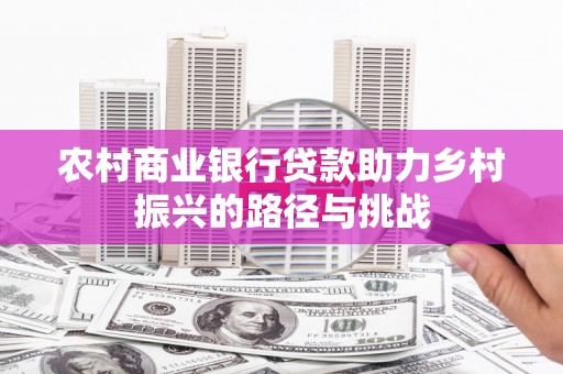 六甲农村商业银行贷款助力乡村振兴的路径与挑战