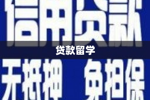 六甲贷款留学
