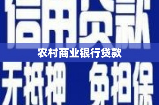 六甲农村商业银行贷款
