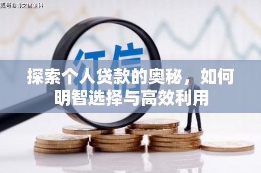 六甲探索个人贷款的奥秘，如何明智选择与高效利用