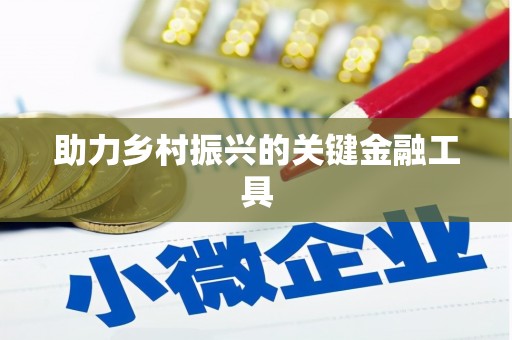 六甲助力乡村振兴的关键金融工具