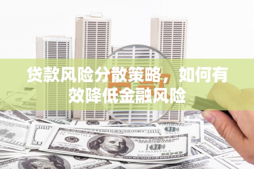 六甲贷款风险分散策略，如何有效降低金融风险