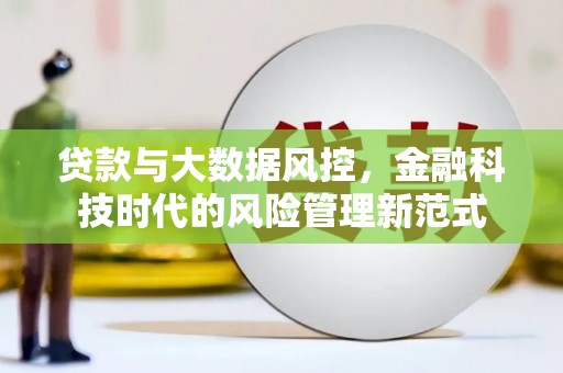 六甲贷款与大数据风控，金融科技时代的风险管理新范式