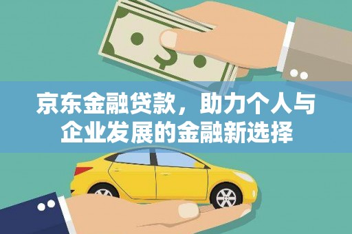 六甲京东金融贷款，助力个人与企业发展的金融新选择
