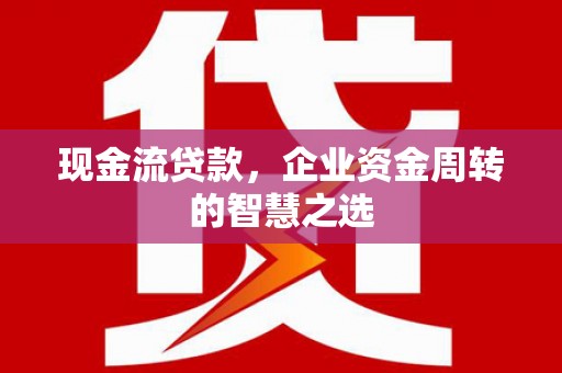 六甲现金流贷款，企业资金周转的智慧之选
