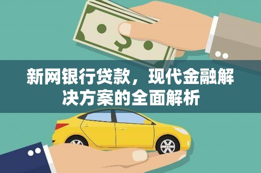 六甲新网银行贷款，现代金融解决方案的全面解析