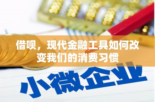 六甲借呗，现代金融工具如何改变我们的消费习惯