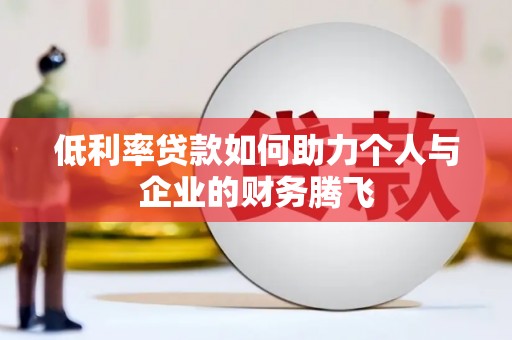 六甲低利率贷款如何助力个人与企业的财务腾飞