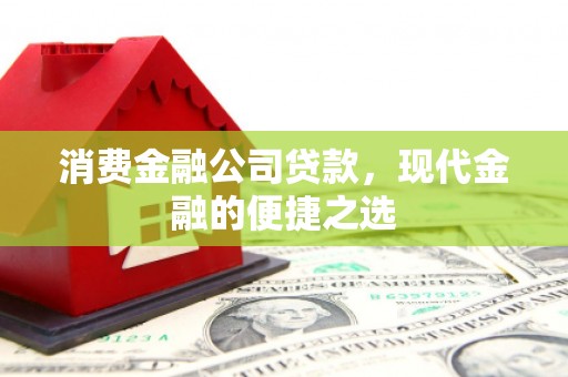 六甲消费金融公司贷款，现代金融的便捷之选