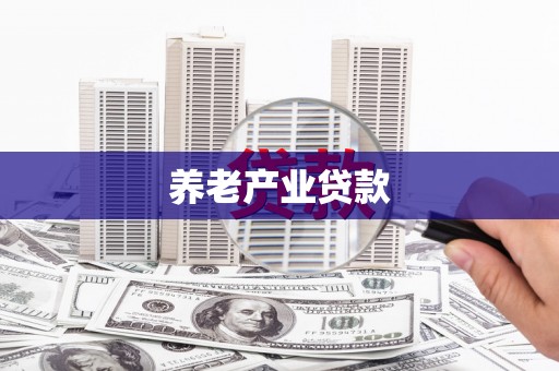 六甲养老产业贷款