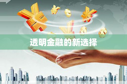 六甲透明金融的新选择