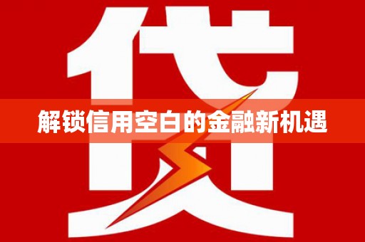 六甲解锁信用空白的金融新机遇